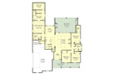 Farmhouse House Plan - 70184 - 1st Floor Plan