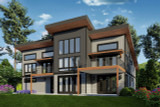 Modern House Plan - Lookout Mountain 70188 - Rear Exterior