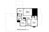 Tudor House Plan - 70240 - 2nd Floor Plan