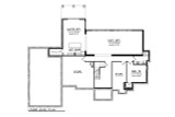 Tudor House Plan - 70240 - Basement Floor Plan