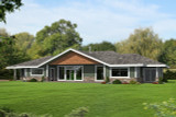 Craftsman House Plan - 70249 - Rear Exterior