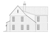 Traditional House Plan - Cardinal 70261 - Left Exterior