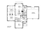 Traditional House Plan - Cardinal 70261 - 1st Floor Plan