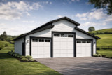 Traditional House Plan - Garage 70273 - Front Exterior