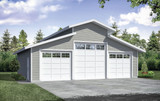 Traditional House Plan - Garage 70273 - Front Exterior