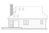 Cape Cod House Plan - Cedar Hill 70297 - Rear Exterior
