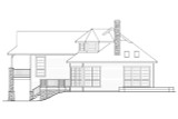 Cape Cod House Plan - Cedar Hill 70297 - Right Exterior