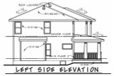 Craftsman House Plan - Collinswood 70307 - Left Exterior