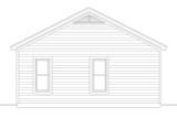 Traditional House Plan - Star Prairie Retreat 70330 - Left Exterior