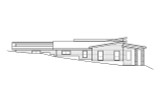 Modern House Plan - Woodland 70355 - Rear Exterior