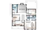 Farmhouse House Plan - St-Arnaud 3 70435 - 2nd Floor Plan