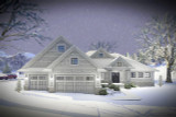 Ranch House Plan - 70447 - Front Exterior