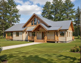 Country House Plan - 70649 - Front Exterior