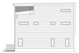 Contemporary House Plan - Shepard 70685 - Left Exterior