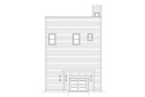 Modern House Plan - Claiborne 70764 - Rear Exterior