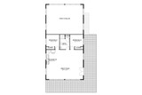Secondary Image - Traditional House Plan - Potts 70765 - 2nd Floor Plan