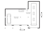 Country House Plan - Cottonwood 70798 - 1st Floor Plan