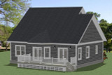 Secondary Image - Cottage House Plan - Ryley 70926 - Rear Exterior