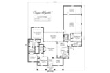 Southern House Plan - Crepe Myrtle 70983 - 1st Floor Plan