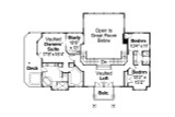 Secondary Image - European House Plan - Brynwood 70997 - 2nd Floor Plan