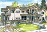 European House Plan - Brynwood 70997 - Exterior European House Plan - Brynwood 70997 - Exterior