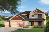 Traditional House Plan - 71009 - Front Exterior