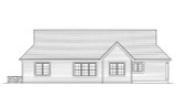Secondary Image - Ranch House Plan - Kingsgate 71032 - Rear Exterior