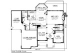 Bungalow House Plan - 71099 - 1st Floor Plan