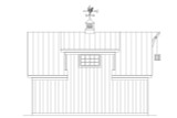 Country House Plan - 71126 - Left Exterior
