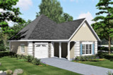 Southern House Plan - 71164 - Left Exterior