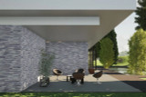 Secondary Image - Modern House Plan - Bamboo 71206 - Porch
