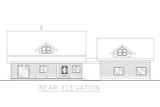 Lodge Style House Plan - 71305 - Rear Exterior