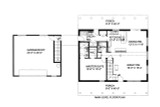 Lodge Style House Plan - 71305 - 1st Floor Plan