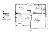 Traditional House Plan - Harrison 71346 - 1st Floor Plan