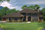 Lodge Style House Plan - 71396 - Front Exterior