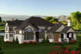 Lodge Style House Plan - 71396 - Rear Exterior