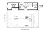 Traditional House Plan - 71498 - 1st Floor Plan