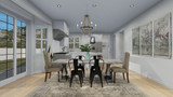 Farmhouse House Plan - Honeysuckle 71505 - Dining Room
