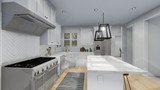 Farmhouse House Plan - Honeysuckle 71505 - Kitchen
