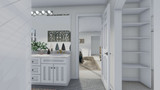 Farmhouse House Plan - Honeysuckle 71505 - Master Bathroom