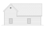 Secondary Image - Traditional House Plan - 71553 - Rear Exterior