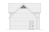 Traditional House Plan - 71553 - Left Exterior