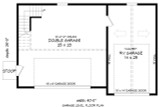 Traditional House Plan - 71553 - 1st Floor Plan