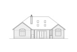 Secondary Image - Traditional House Plan - Bramblewood 71560 - Rear Exterior