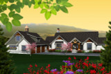 Craftsman House Plan - 71585 - Front Exterior
