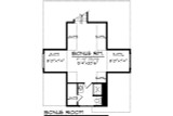 Secondary Image - Craftsman House Plan - 71585 - 2nd Floor Plan