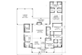 European House Plan - Fir 71616 - 1st Floor Plan