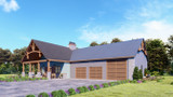 Traditional House Plan - Autumn Dew 71618 - Right Exterior