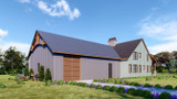 Traditional House Plan - Autumn Dew 71618 - Rear Exterior