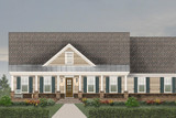 Traditional House Plan - 71681 - Front Exterior